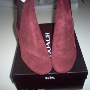 Coach TIA Suede booties